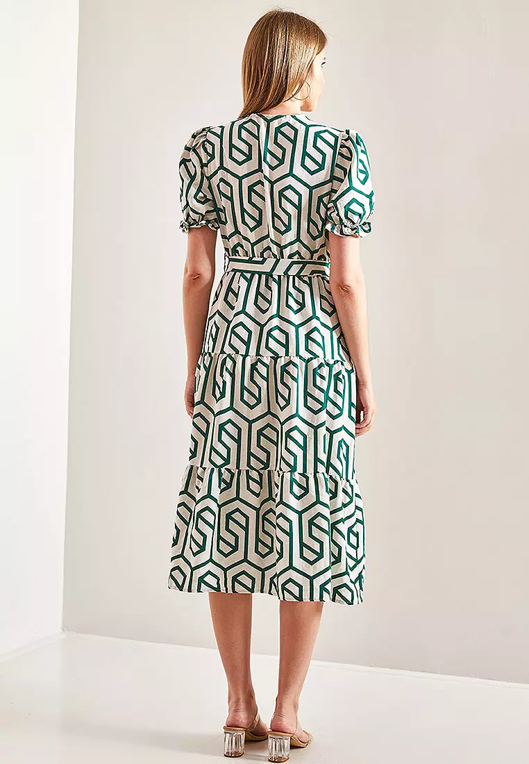 Belted Midi Dress