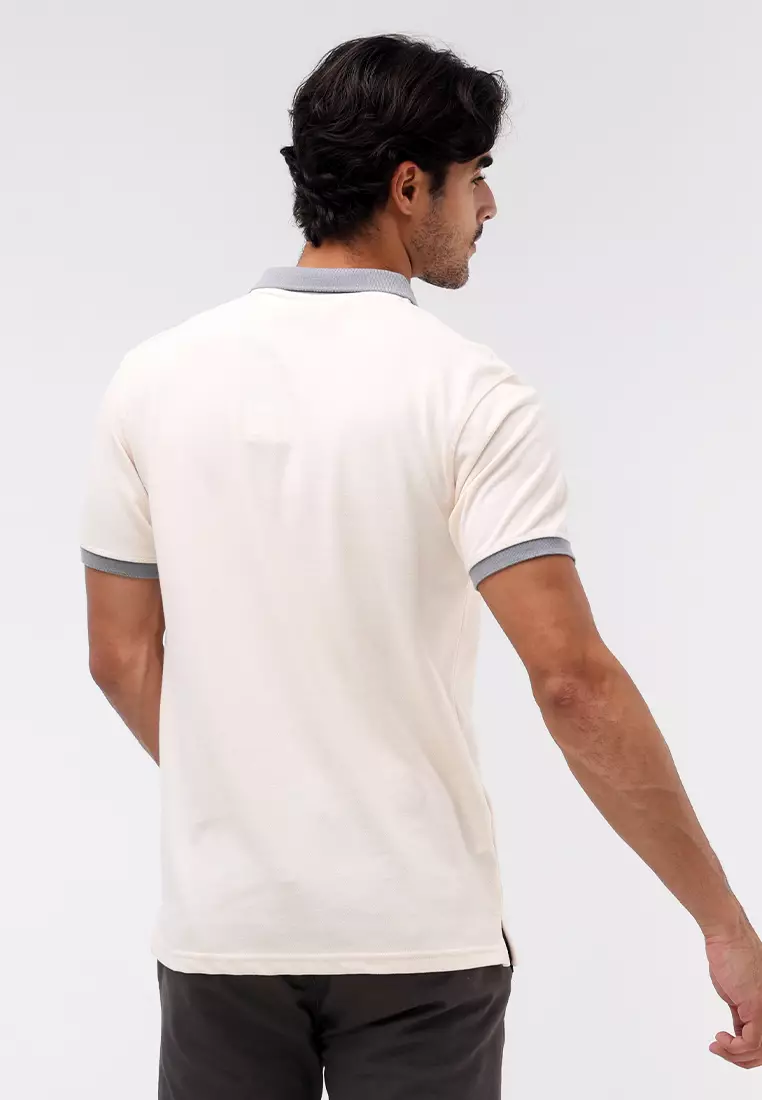 Cvc Collared Shirt Pique