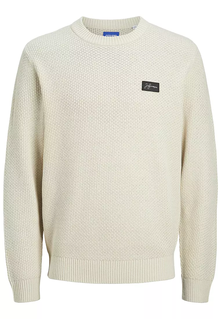 Portland Badge Knit Sweatshirt