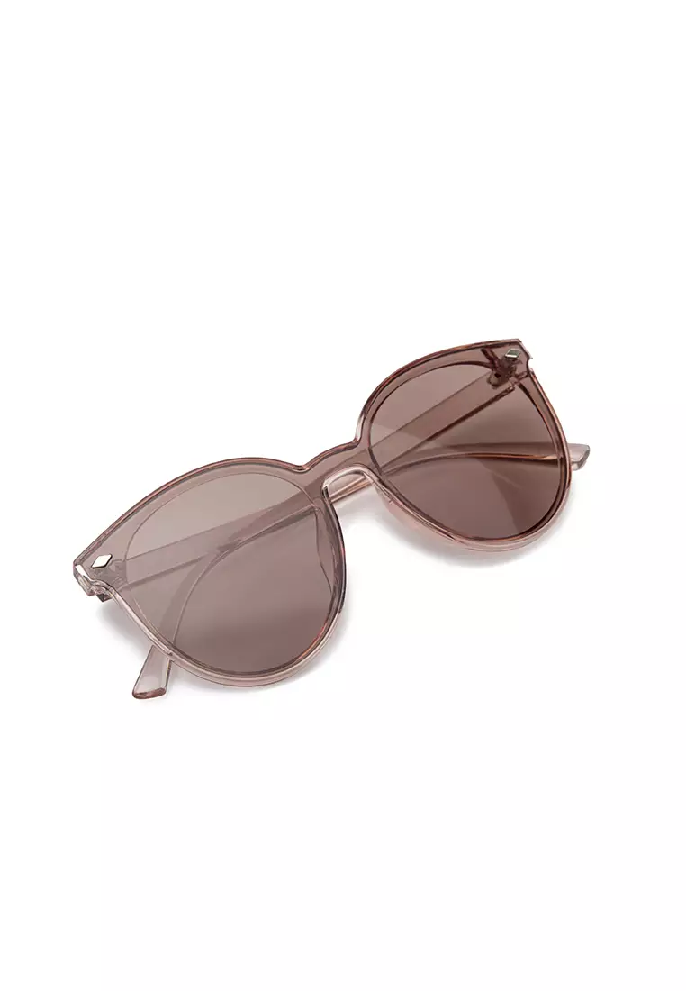GYKACO Kacamata Hitam Wanita (Premium) - ARIKA Brown - Fashion Sunglasses