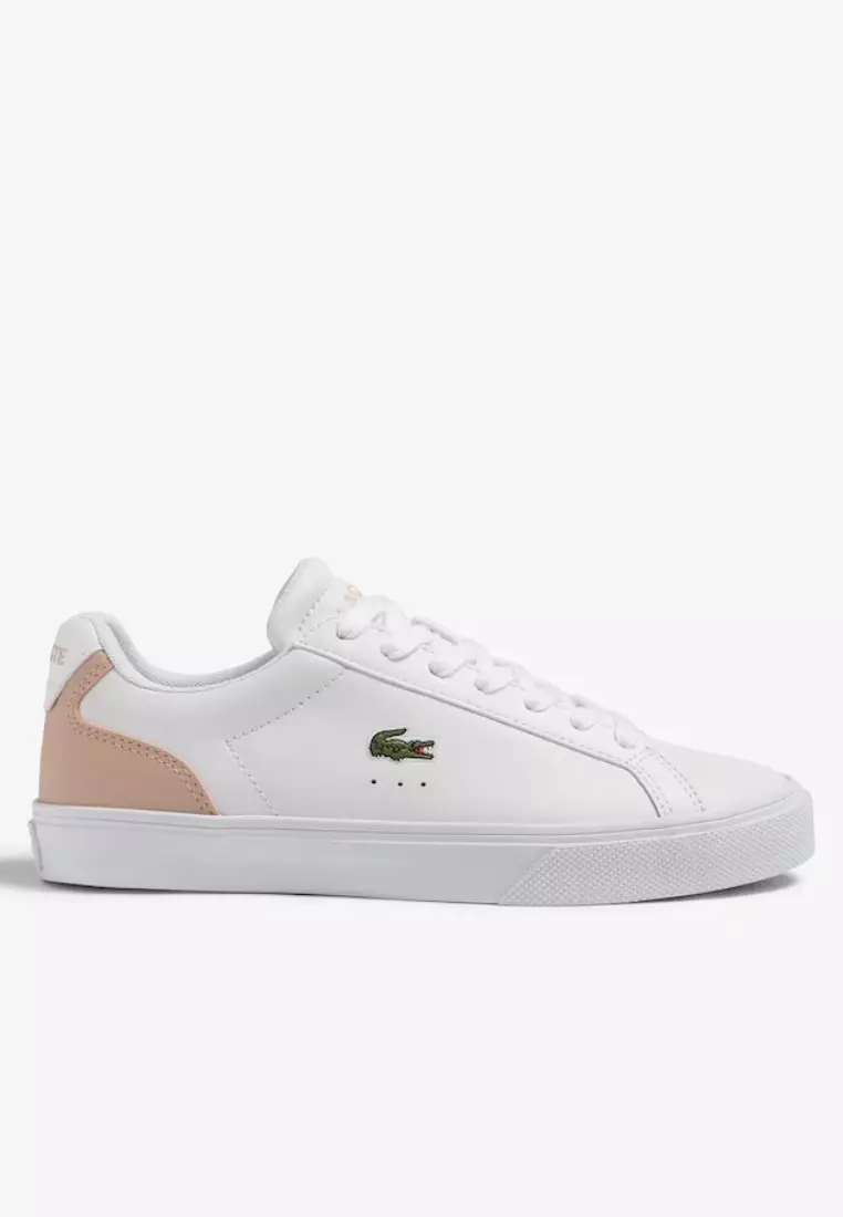 Lacoste leather trainers best sale