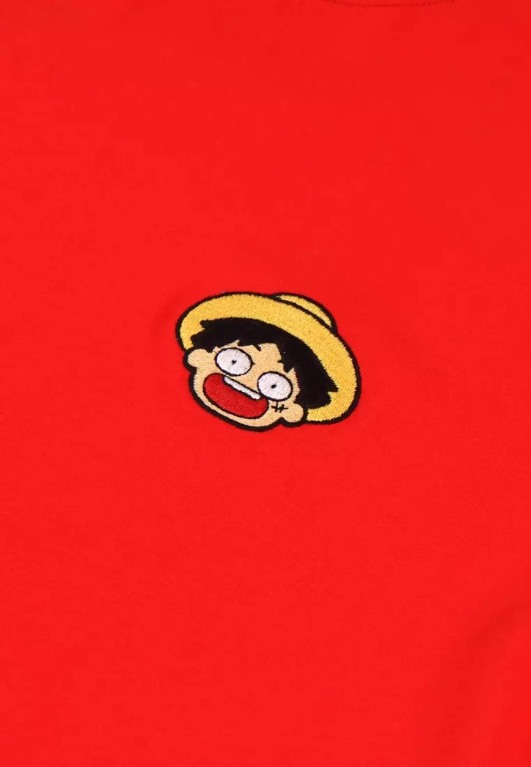 3Second x One Piece x Tahilalats Men's T-Shirt Short Sleeve Regular Fit Luffy C580924