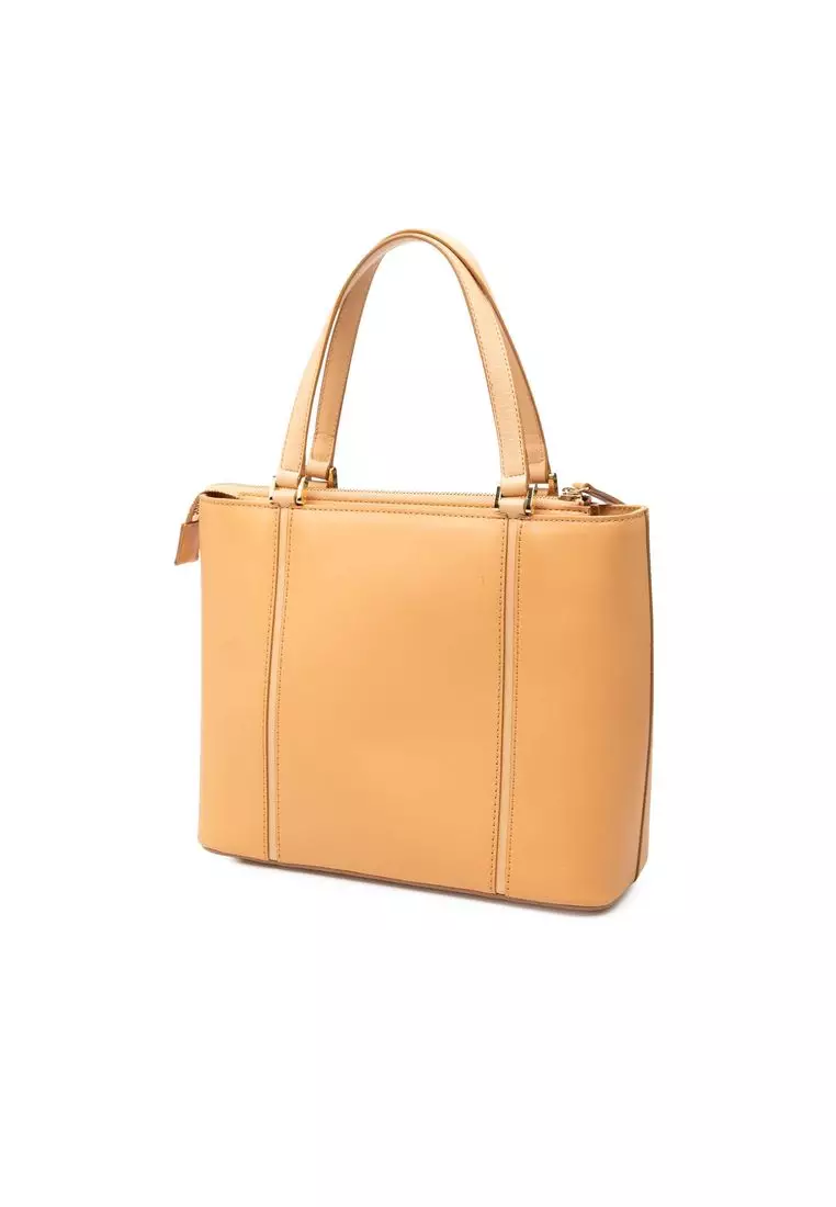 Pre-Loved Burberry Leather Tote