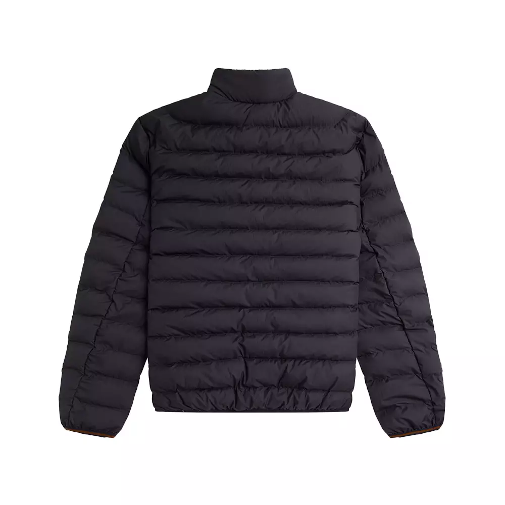 Zip Insulated Puffer Jacket Navy