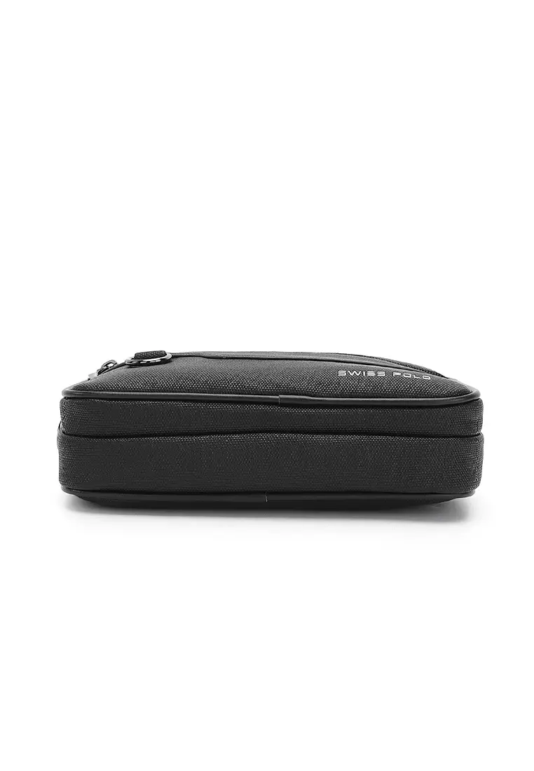 Men's Sling Bag / Crossbody Bag - Black