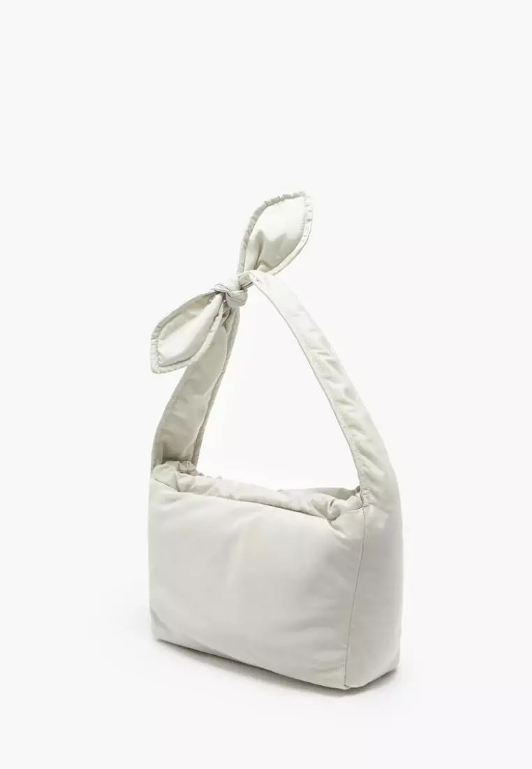 Bimba Y Lola L Sea Salt Nylon Hobo Bag
