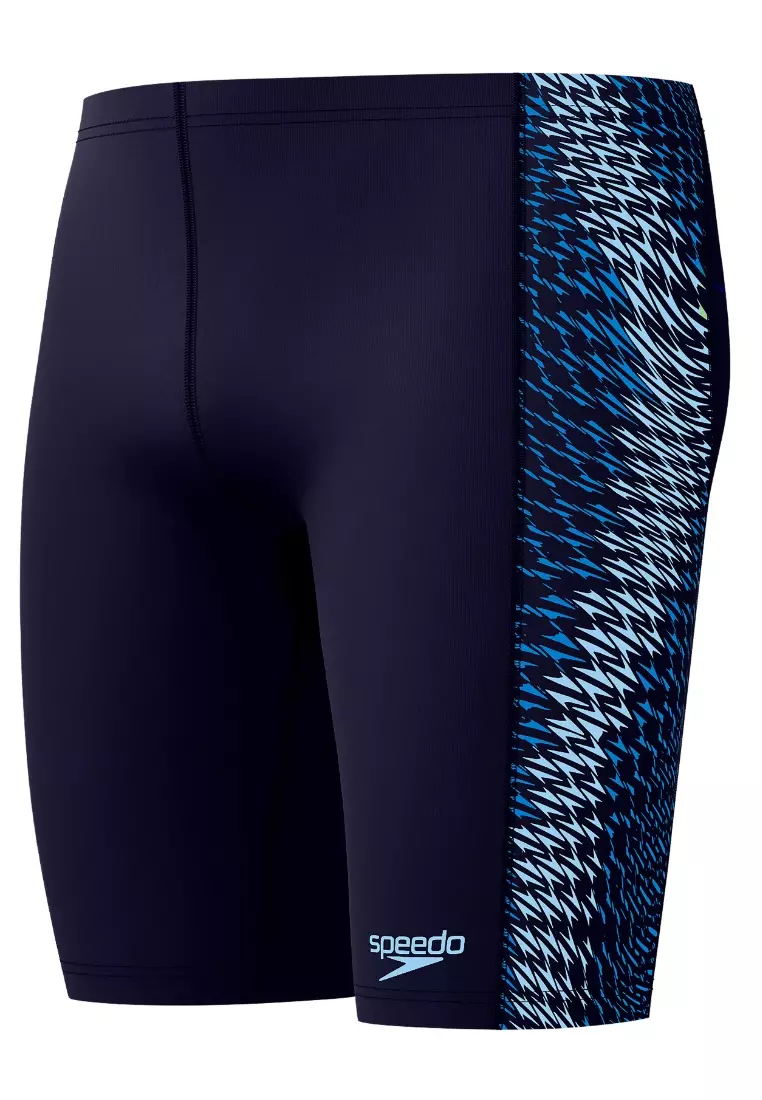 Weave Maze Tech Panel Jammer  (Navy Sugar Blue)