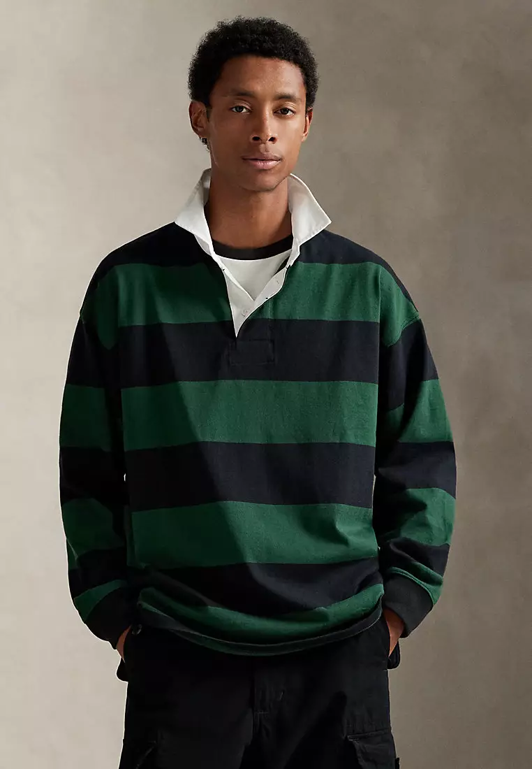 Buy Polo Ralph Lauren Big Fit Striped Jersey Rugby Shirt 2026