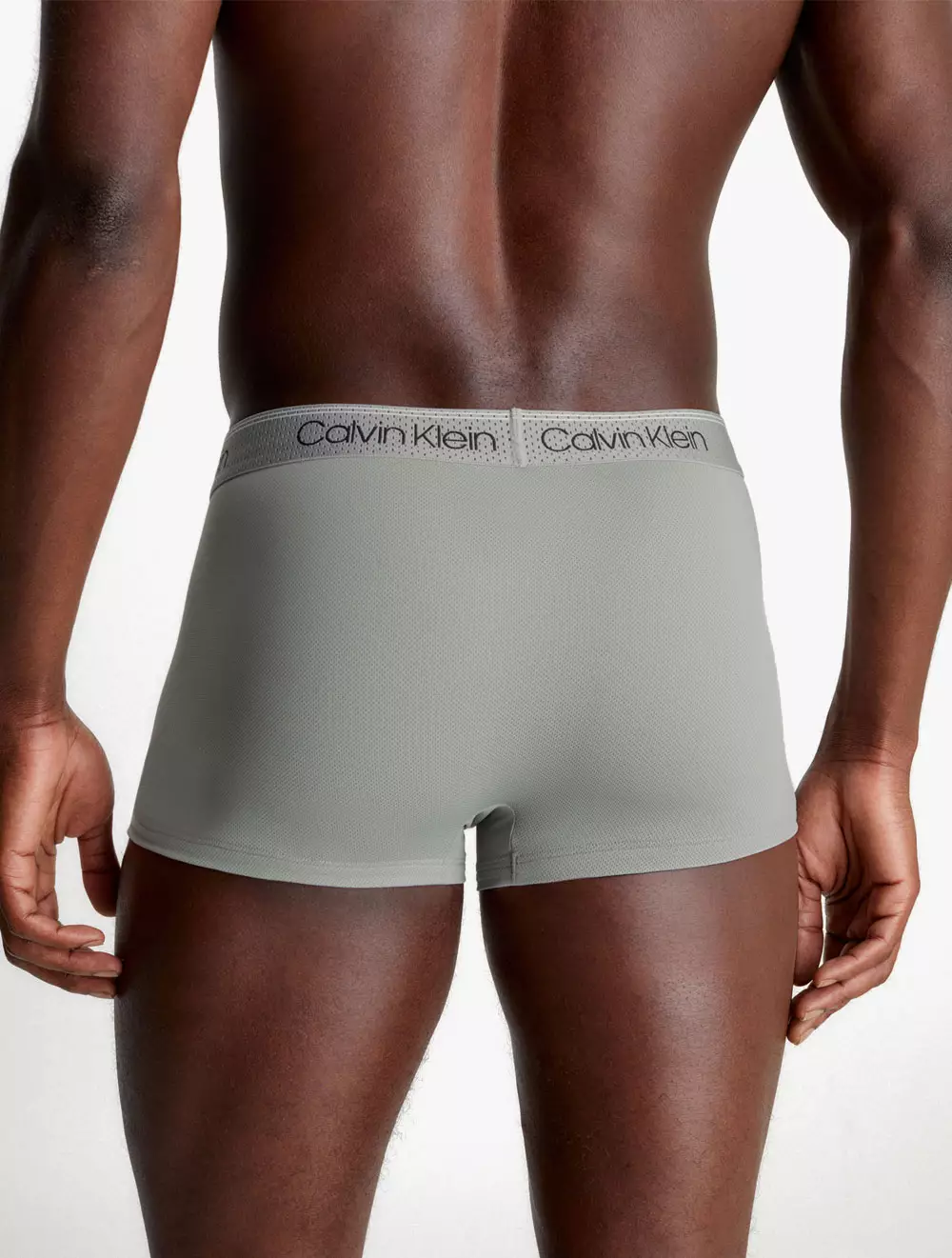 CALVIN KLEIN UNDERWEAR - MICRO STRETCH COOLING LOW RISE TRUNKS - Griffin - grey