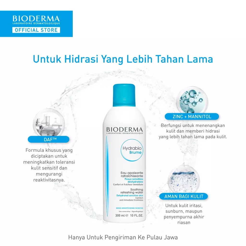 Hydrabio Brume 300 ml - Facial Spray untuk Semua Jenis Kulit