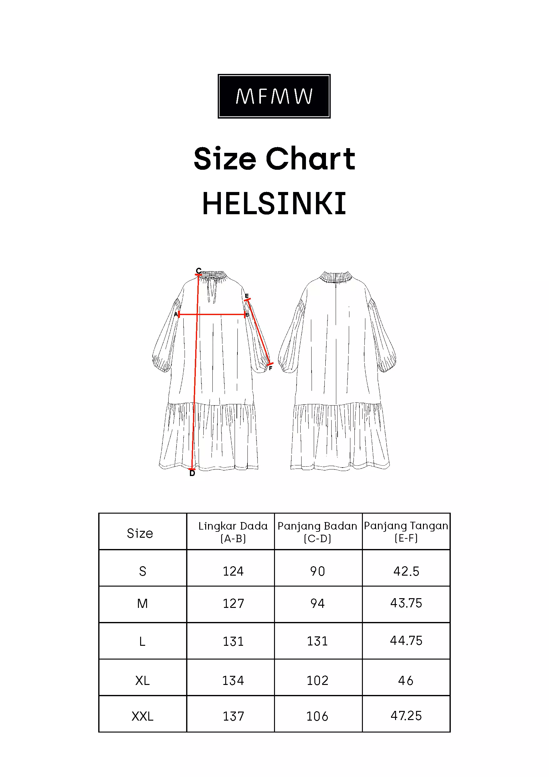 MFMW Helsinki Tunik Dusty Rose Motif