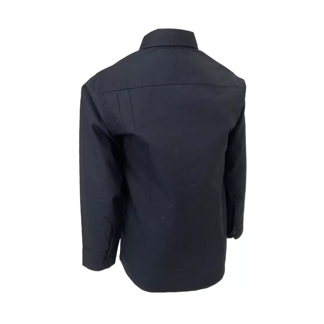 Pingu Kemeja Anak Laki Laki Polos Panjang Hitam 92101132