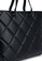 Forever New black Riley Quilted Shopper Tote Bag B172CAC267187CGS_4