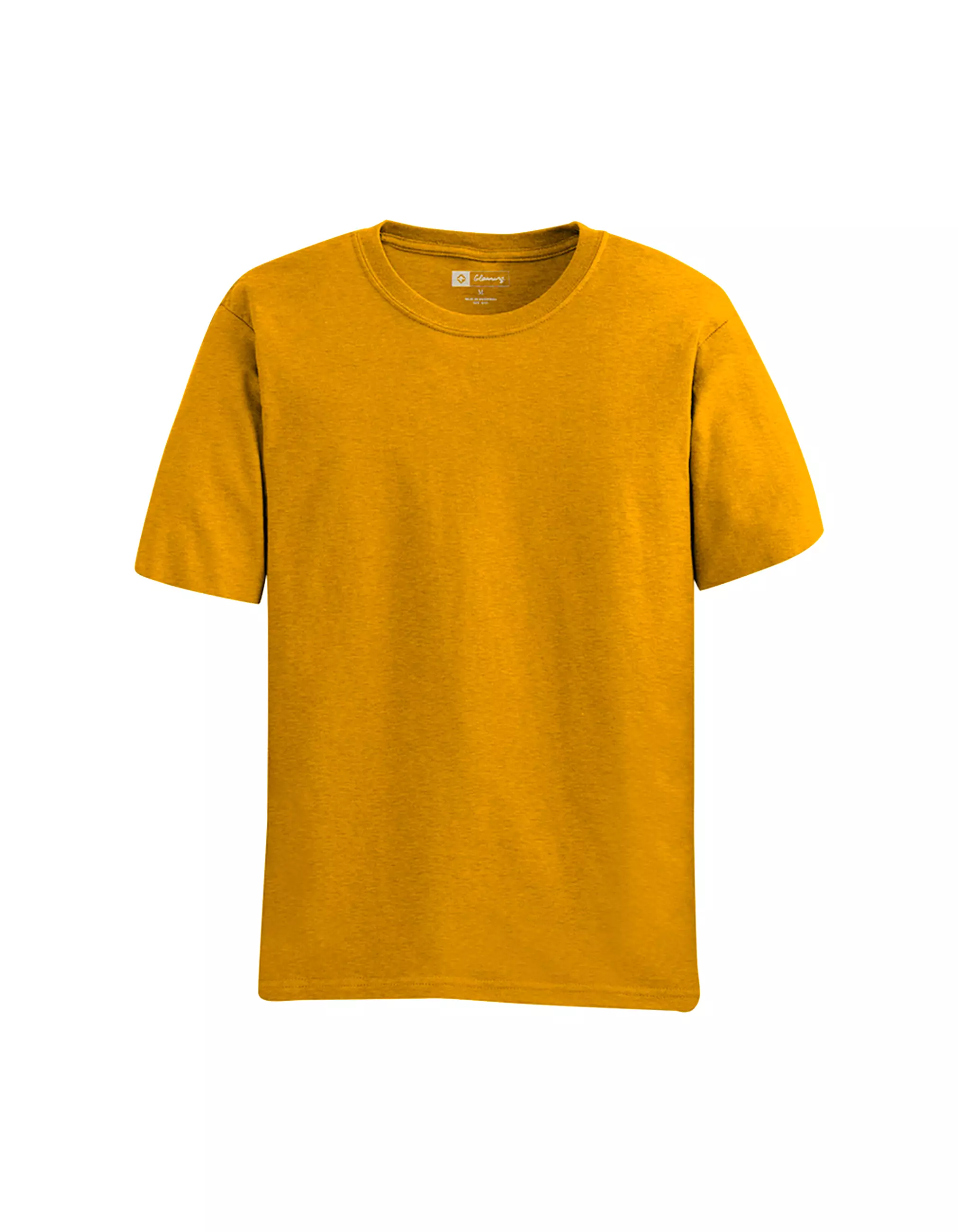 Gloaming Kaos Polos Cotton Combed 24s BCI Super Soft Kuning Unisex