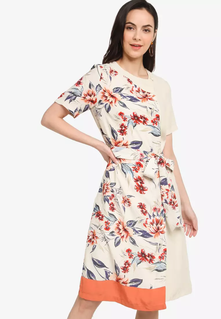 French connection online prairie midi dress