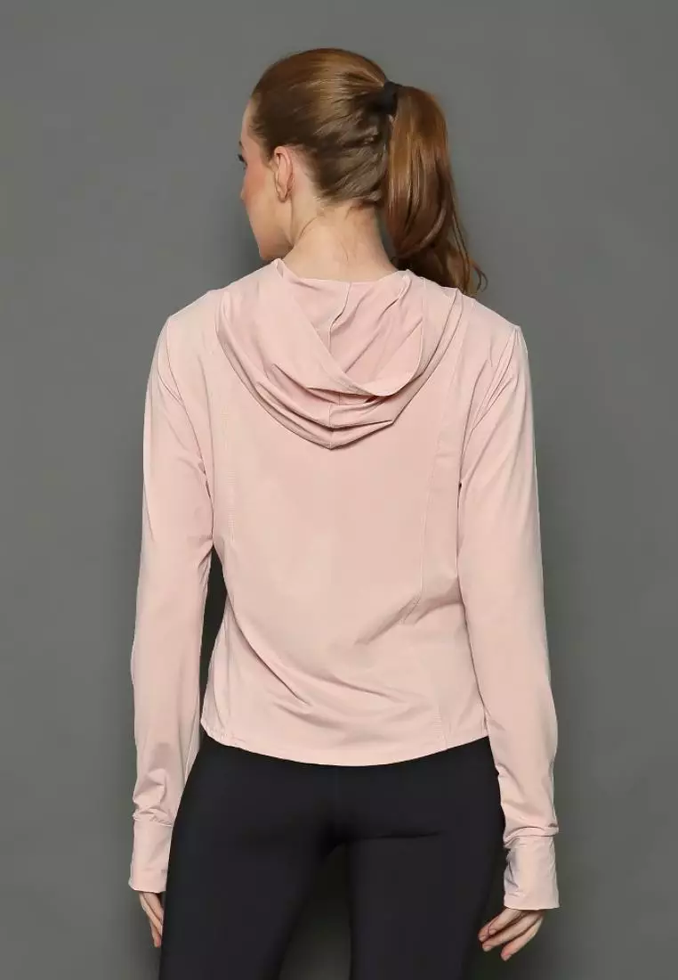 Fitwear - Jaket Olahraga Wanita DRYFIT NATASHA SLIMFIT ANTI UV - PINK