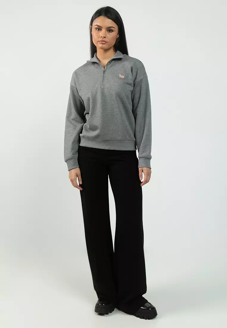 Baby Fox Half Zipped Sweatshirt