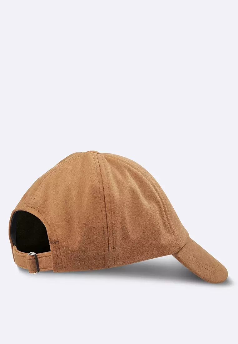 Faux Suede Cap