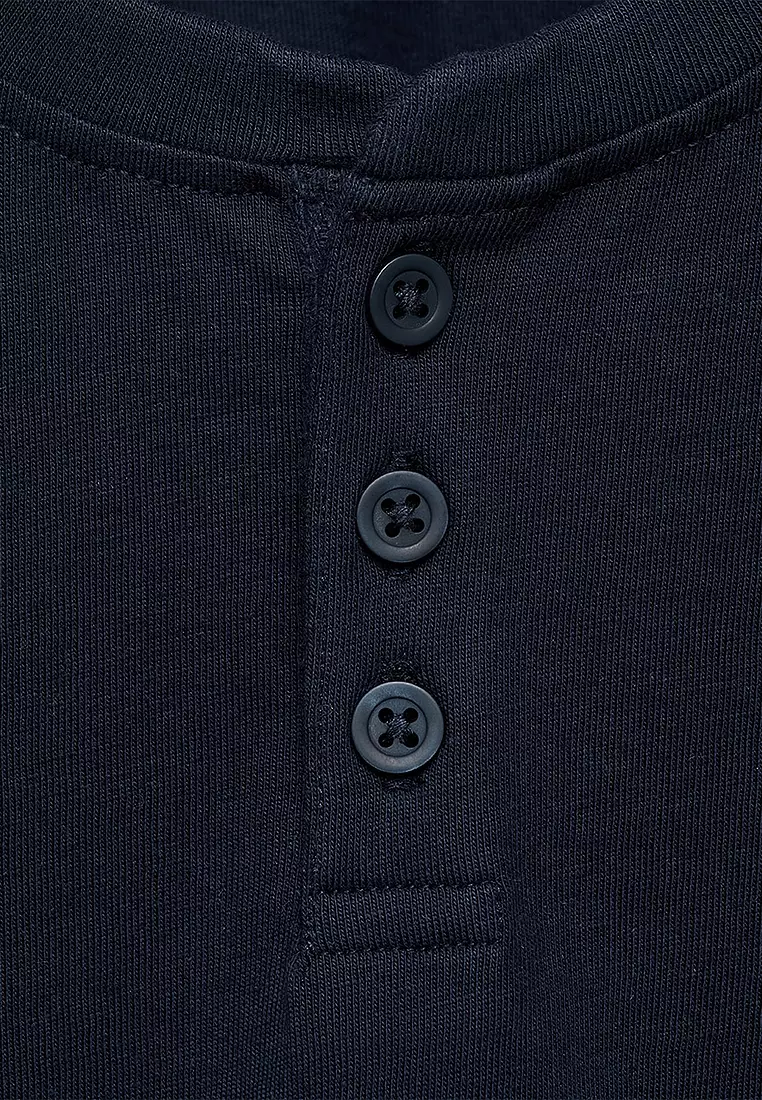 Long Sleeve Cotton T-Shirt