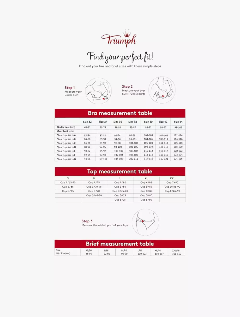 Triumph - Brief - Tri-zone Hipster - Black