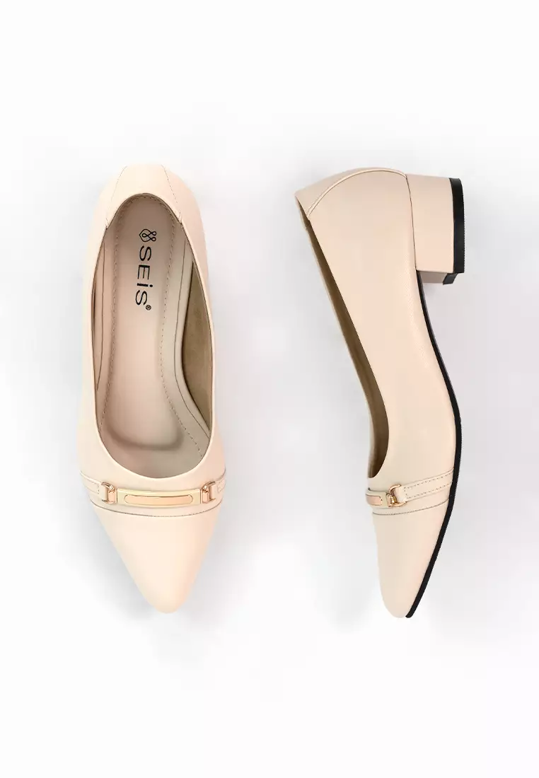 SEIS Livi Pantofel Wanita | Sepatu Kerja Wanita Hak 3 cm