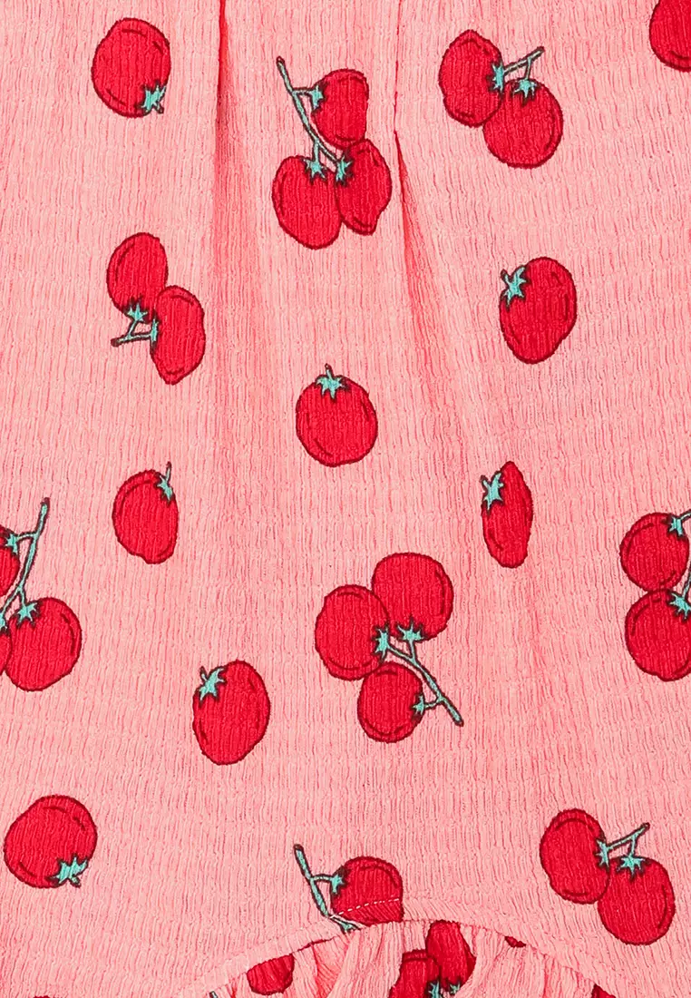 Hazel Scalloped Sleeveless Dress