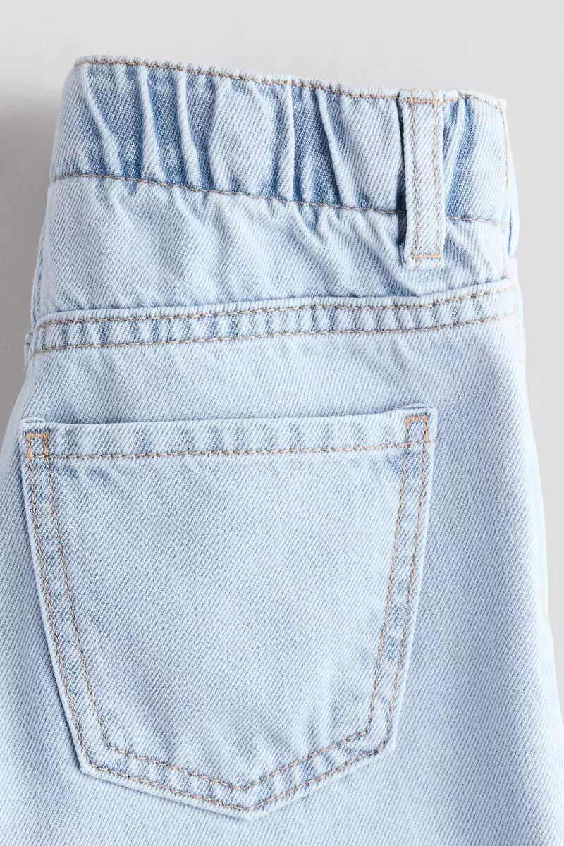 Printed Wide Leg Jeans