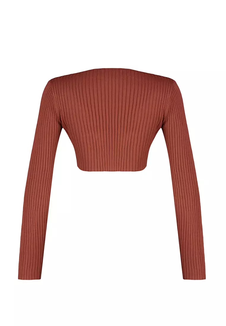 Buy Trendyol Crop Knitwear Cardigan Online