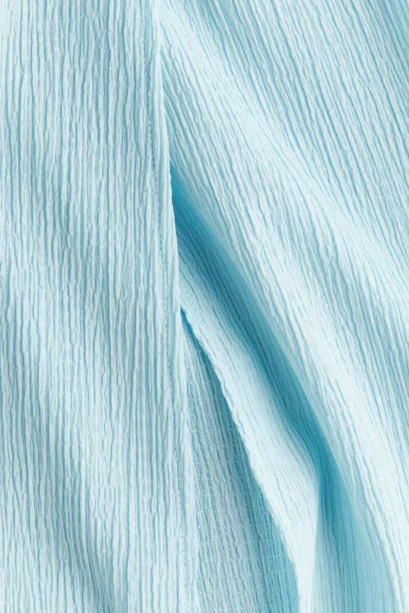 Wide wrap-detail trousers