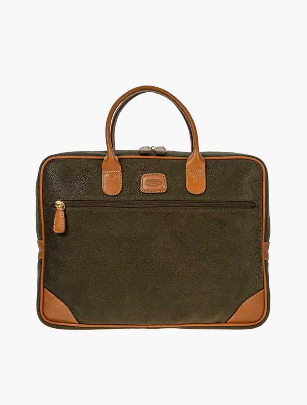 Bric's Life Briefcase Olive - Olive