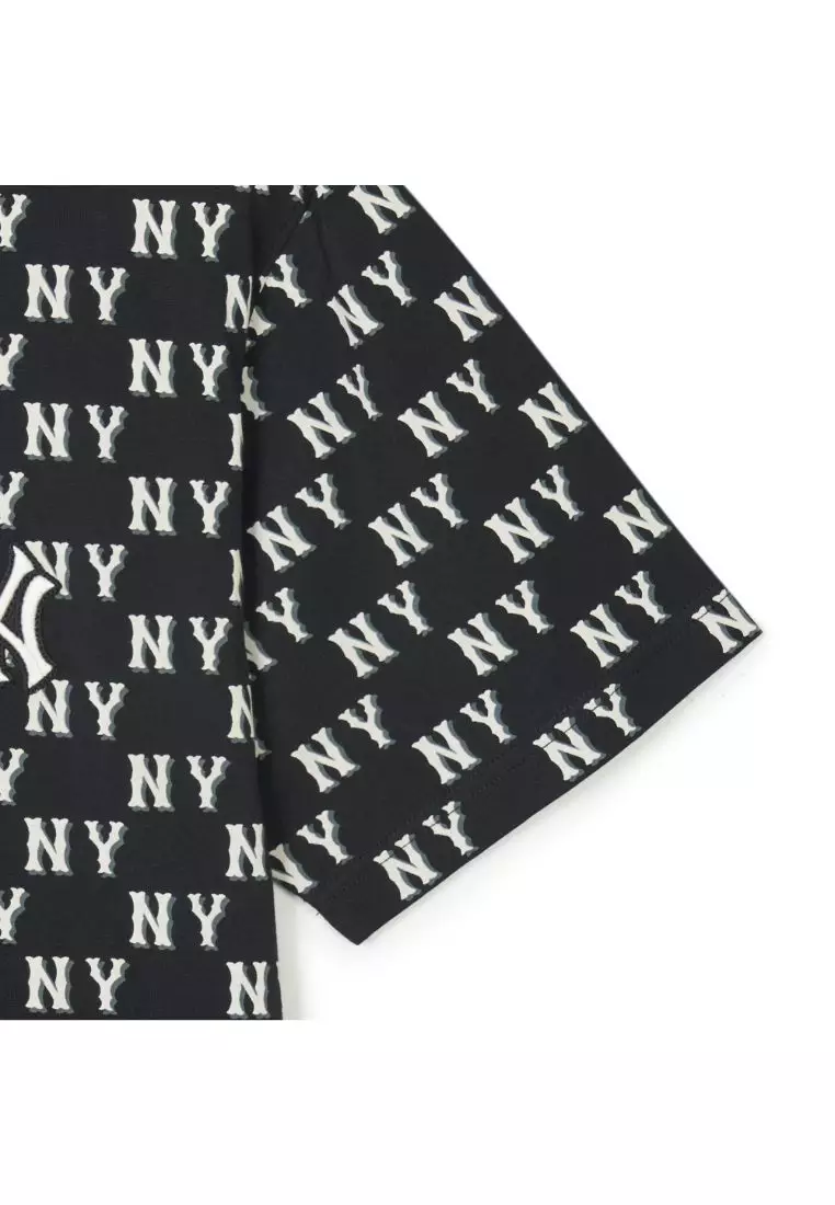 CLASSIC MONOGRAM ALLOVER OVERFIT T-SHIRTS NEW YORK YANKEES
