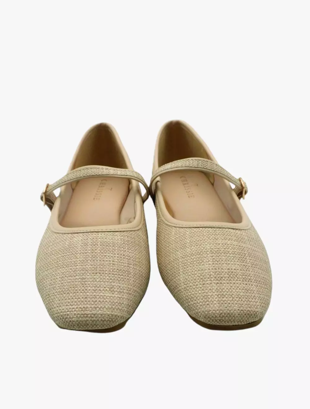 Payless Chrissie Womens Amara MJ Flats - Beige_15
