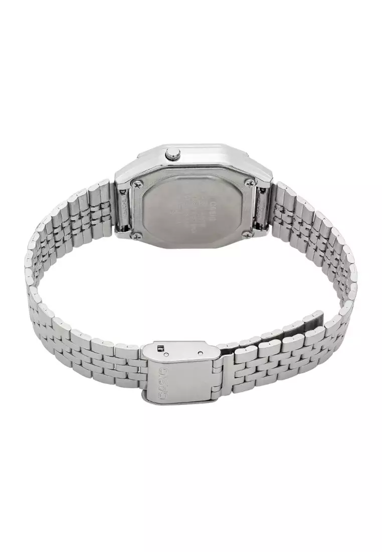 線上選購Casio Casio Women's Digital Watch LA680WA-7 Silver