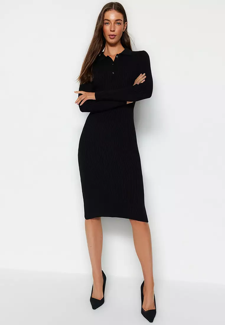 Shoulder Sweater Long Sleeve Midi Knit Dress Linen Dresses Evening Gown  Stein Mart Ladies Dresses Black Knit Midi Dress Long Sleeve Black Side