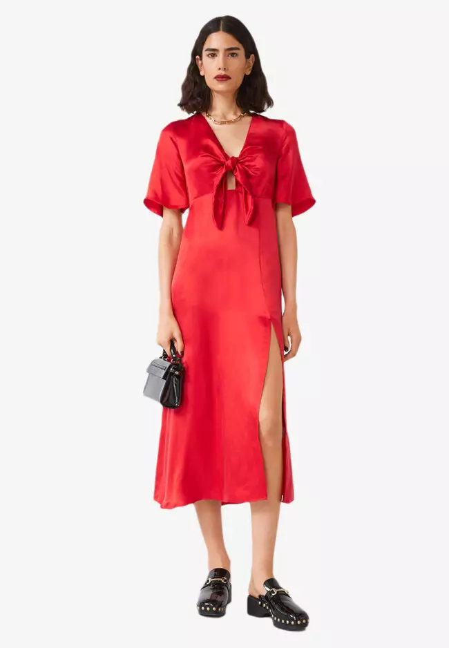 And other stories satin best sale dress