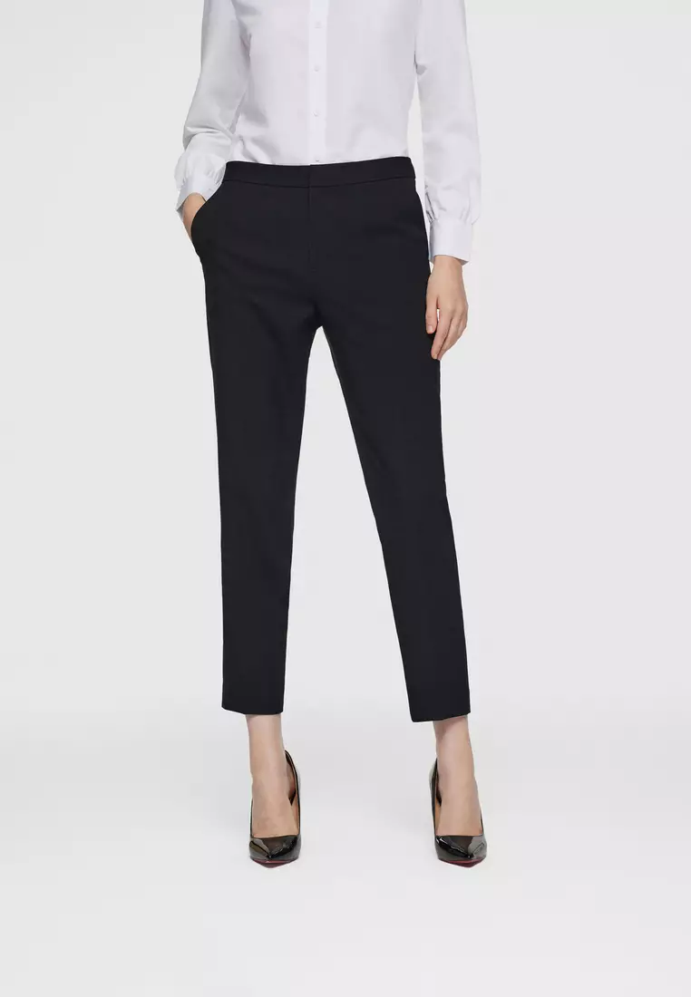 Easy Care Cigarette Suit Pants