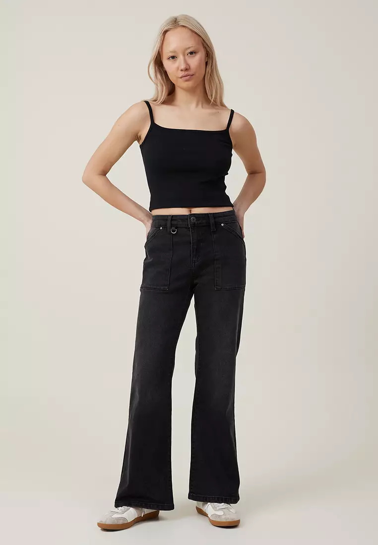 Cotton On Flare Jeans Asia Fit 2024, Buy Cotton On Online
