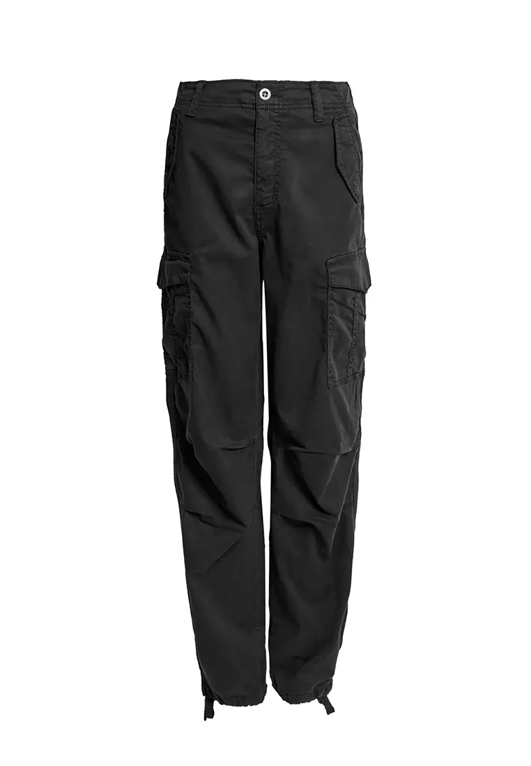 Lyocell™ Rich Cargo Straight Leg Trousers, M&S Collection