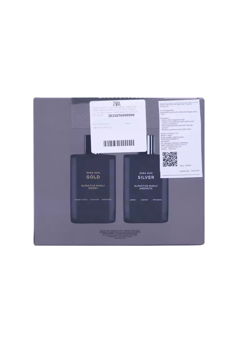 Zara Man Silver & Man Gold 90 ML