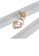 Glamorousky white Simple and Elegant Plated Rose Gold Flower Earrings with Yellow Cubic Zirconia 4C190ACA32F5AFGS_4
