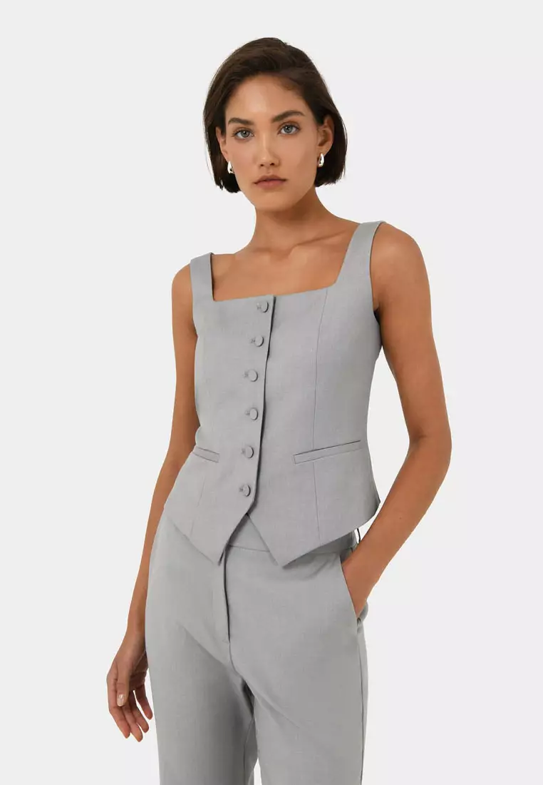 Chloe Square Neck Vest
