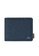 Nifteen navy Nifteen London Billfold Wallet With Coin Purse - Navy With Grey Lining D9798AC02936F1GS_1