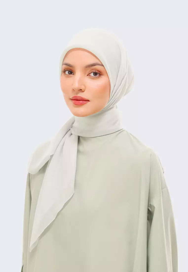 RiaMiranda Pale Grey Rarina Scarf
