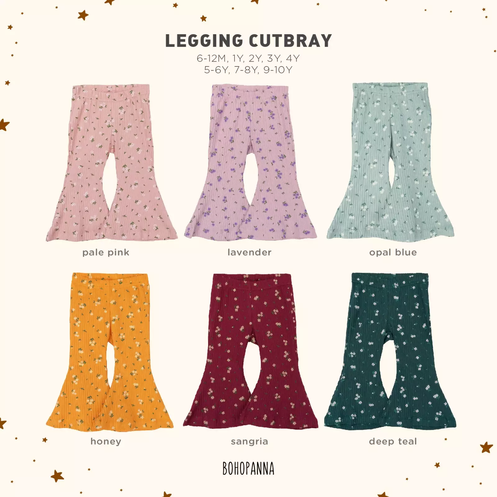 BOHOPANNA - CUTBRAY LEGGING PANTS - CELANA ANAK
