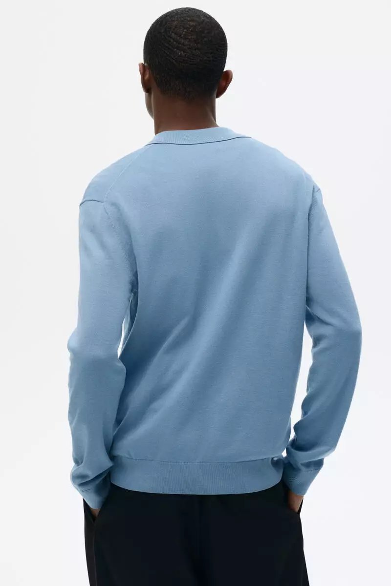 Regular Fit Fine-knit polo shirt