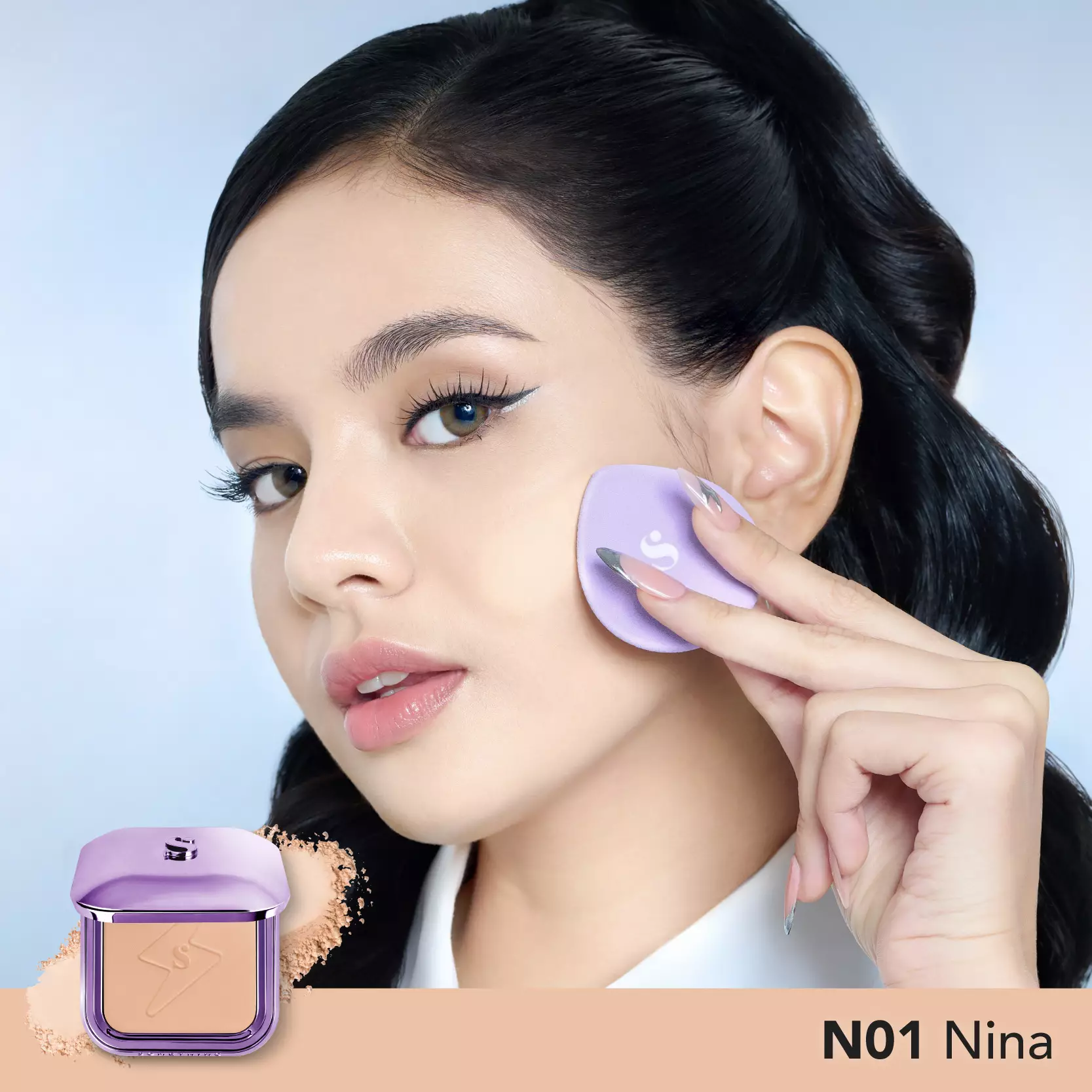 SOMETHINC Copy Paste COVERBLUR Powder Foundation - N01 Nina