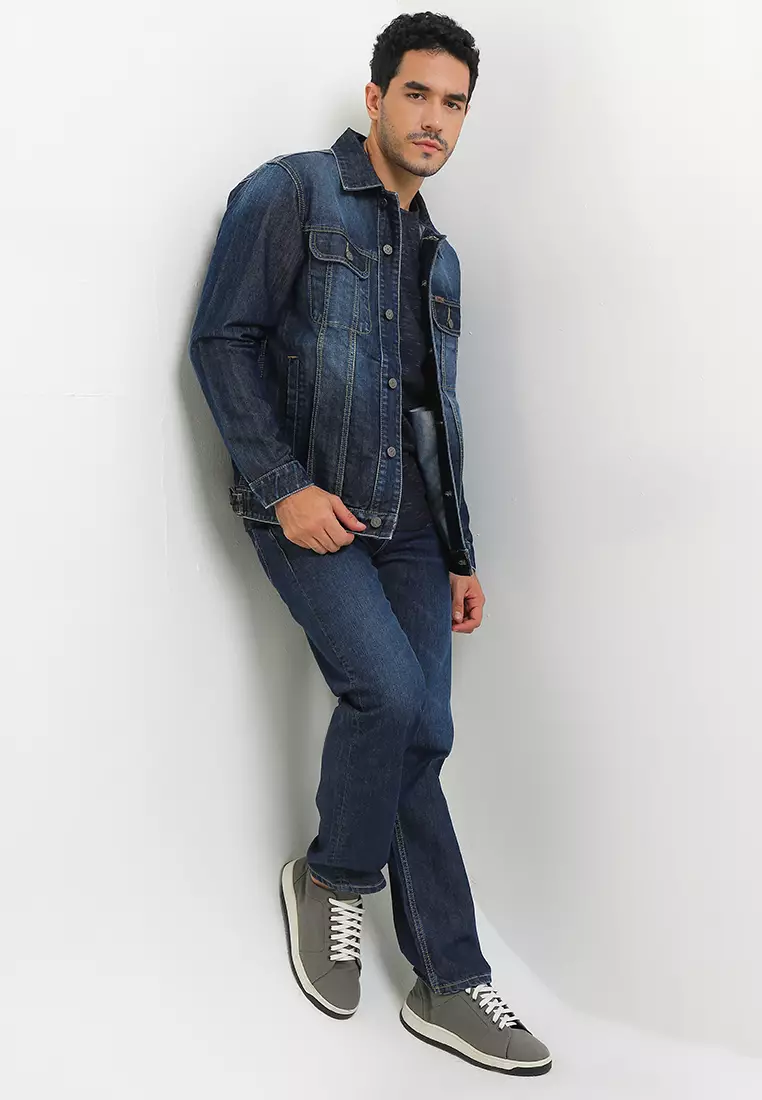 Cotton Denim Jacket MJB193C