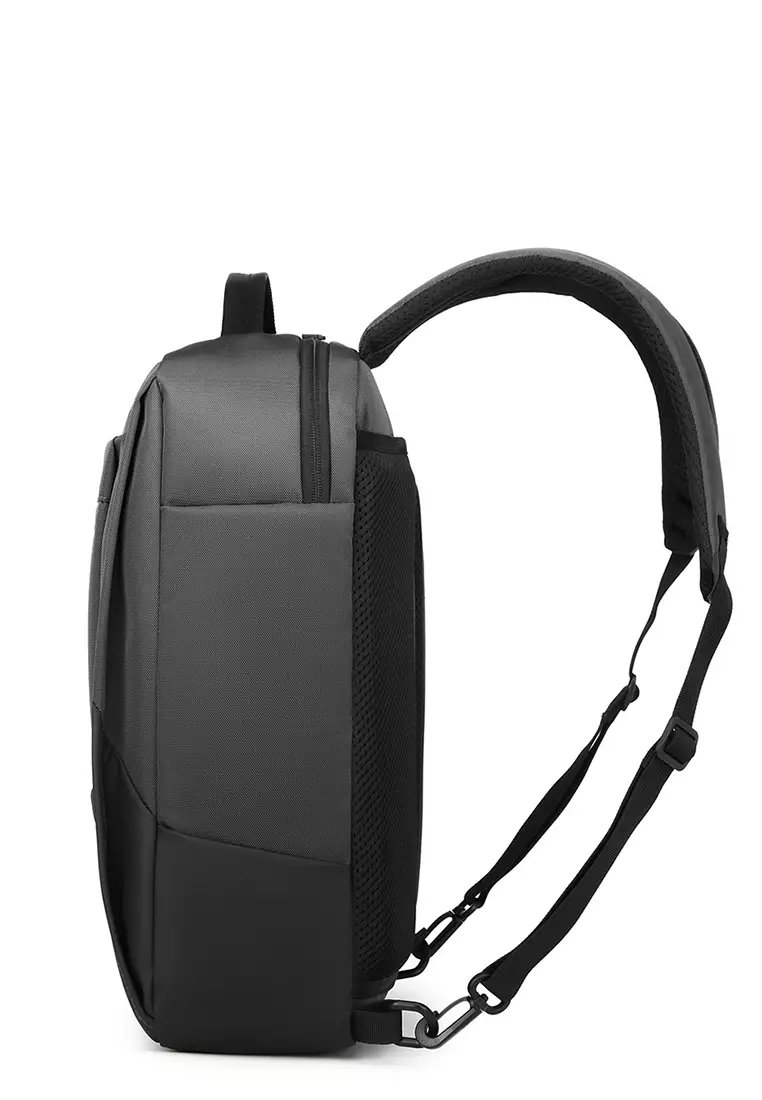 Navy Club Tas Ransel Laptop 3 in 1 HAJ - Backpack Built In USB Port Up To 14 Inch (Ransel - Selempang - Jinjing)