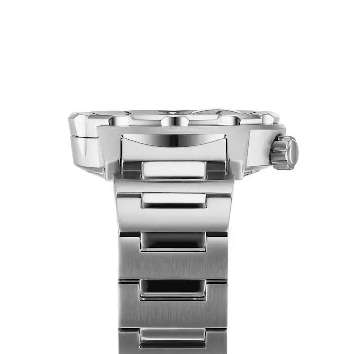 Jam Tangan Pria Seiko Prospex SRPH75K1 Strap Stainless Steel Monster Save The Ocean Automatic Silver Blue Color