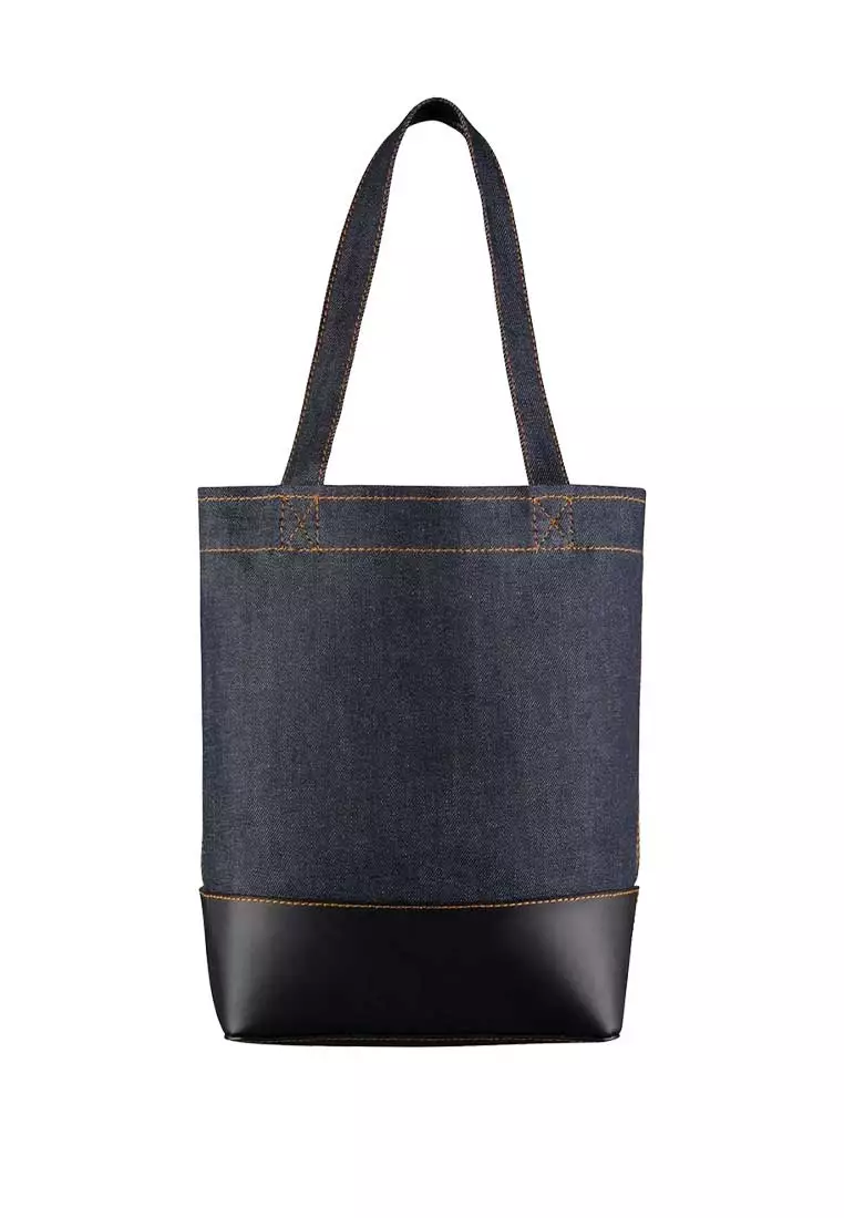 Buy A.p.c. Axel Unisex Tote Bag Dark Navy CODDP-M61444 2026 Online